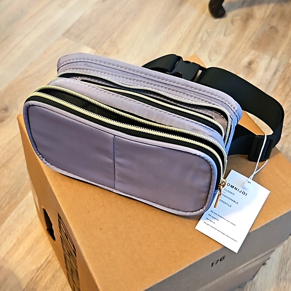 Gray Fanny Pack